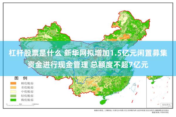 杠杆股票是什么 新华网拟增加1.5亿元闲置募集资金进行现金管理 总额度不超7亿元