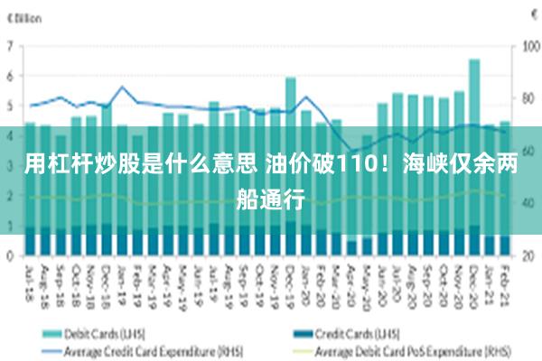 用杠杆炒股是什么意思 油价破110！海峡仅余两船通行