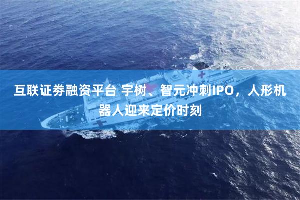 互联证劵融资平台 宇树、智元冲刺IPO，人形机器人迎来定价时刻