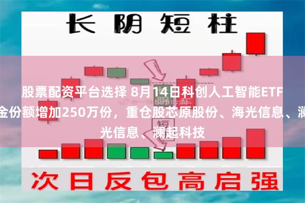 股票配资平台选择 8月14日科创人工智能ETF南方基金份额增加250万份，重仓股芯原股份、海光信息、澜起科技